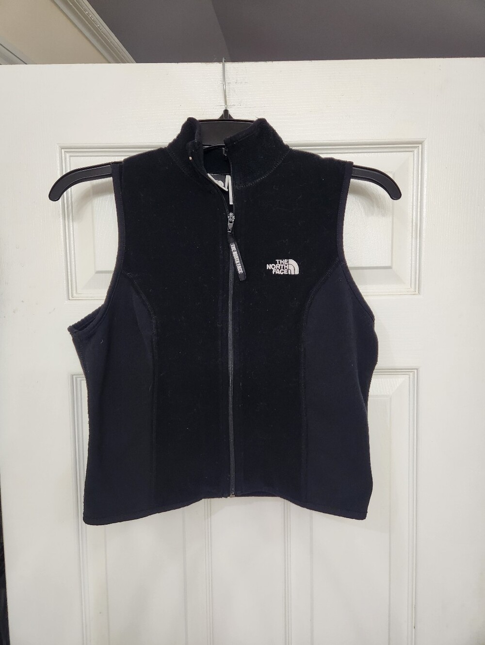 The North Face Women’s Black Logo Fleece Vest